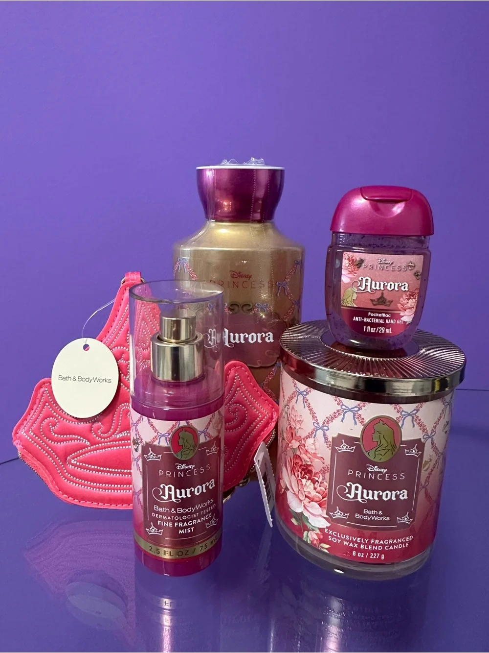 Bath & Body Works Disney Princess Aurora Set New
